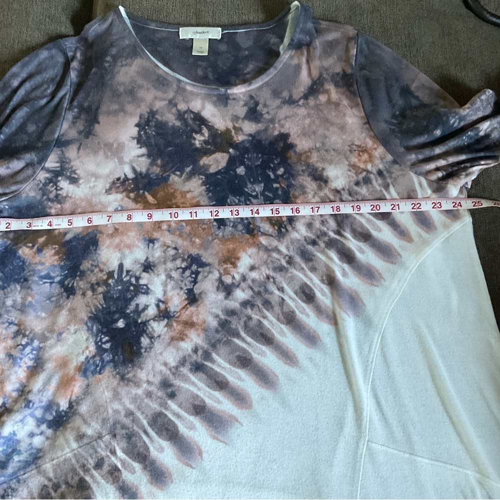 CJ Banks Graphic Tunic - Picture 4 of 5